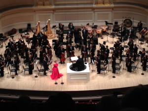 Joyce DiDonato and James Levine with the Met Symphony Orchestra