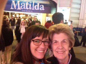 Outside of Matilda